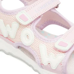 Sandali Rosa da Bambina con chiusura a strappo Lumberjack