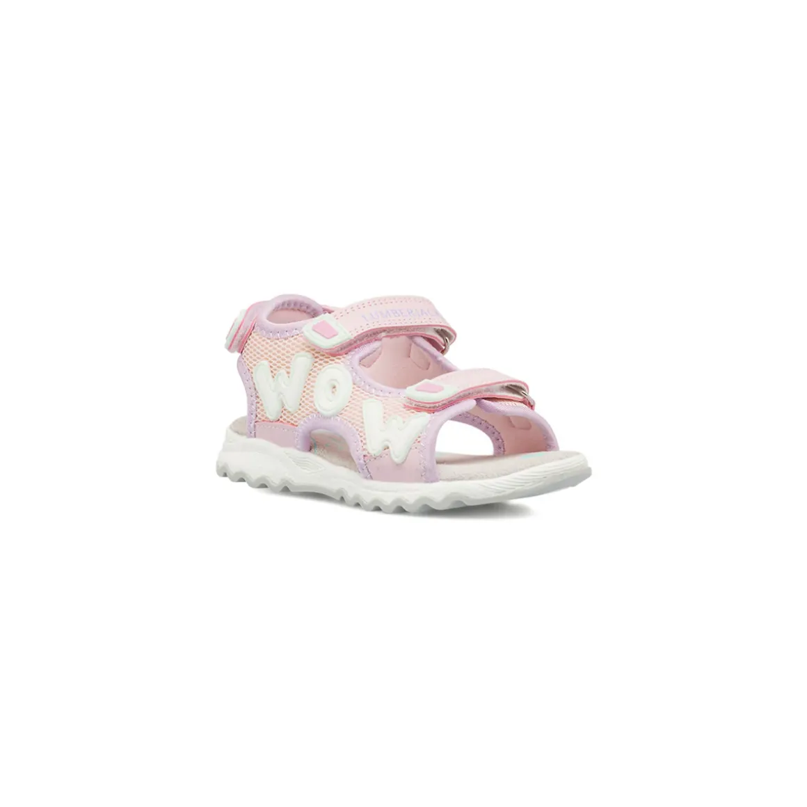 Sandali Rosa da Bambina con chiusura a strappo Lumberjack