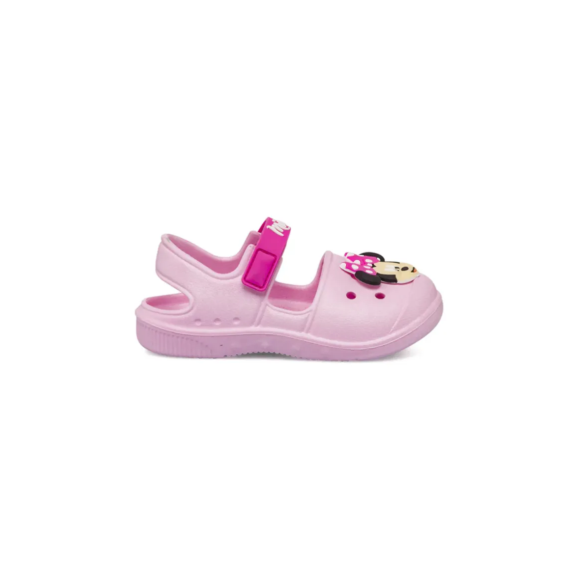 Sandali rosa da Bambina con decorazione Minnie e cinturino Minnie