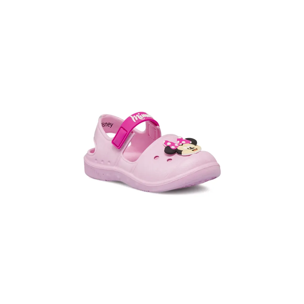 Sandali rosa da Bambina con decorazione Minnie e cinturino Minnie