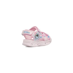 Sandali rosa da Bambina con luci e dettagli glitter Lilo & Stitch