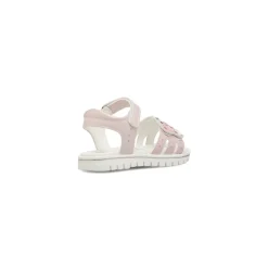Sandali rosa da Bambina con stelle glitterate e strappo Lumberjack