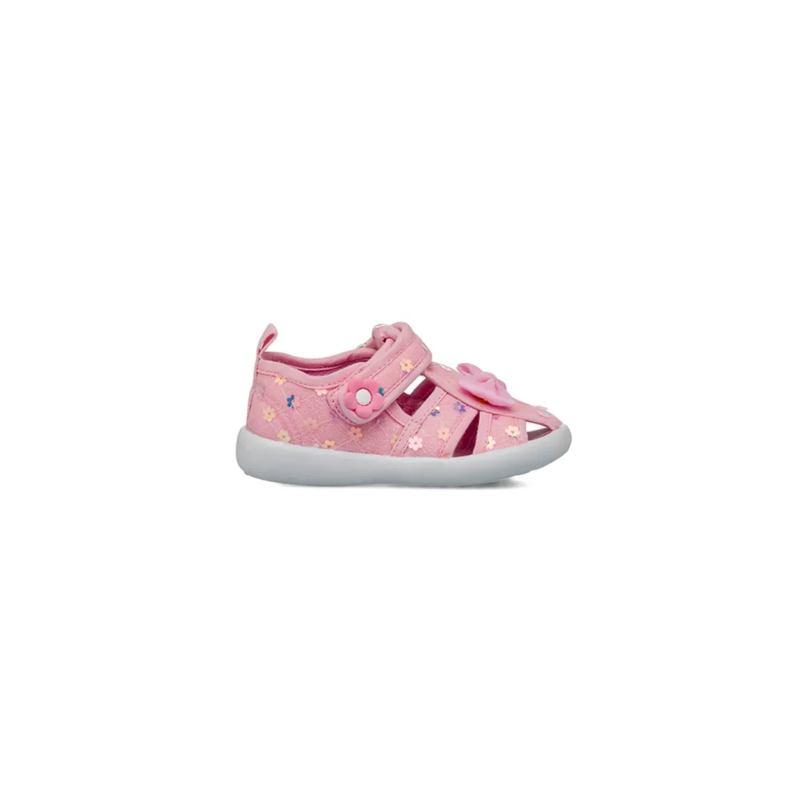 Sandali rosa da Bambina intrecciate con fiocco Le scarpe di Alice