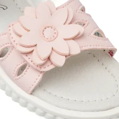 Sandali rosa da Bambina Le scarpe di Alice con fiore