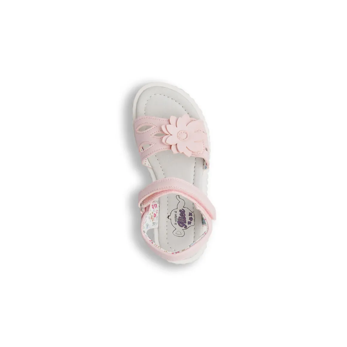 Sandali rosa da Bambina Le scarpe di Alice con fiore