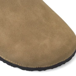Sandali sabot beige da Donna con fibbia dorata Lora Ferres