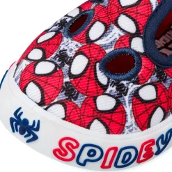 Sandali Spiderman Blu e Rosse da Bambino Primi Passi con stampa Spiderman