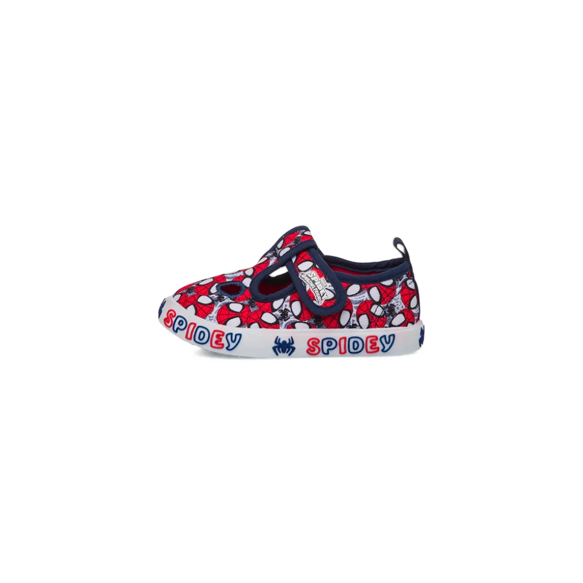 Sandali Spiderman Blu e Rosse da Bambino Primi Passi con stampa Spiderman