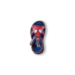 Sandali Spiderman Blu e rossi con stampa da bambino Primi Passi