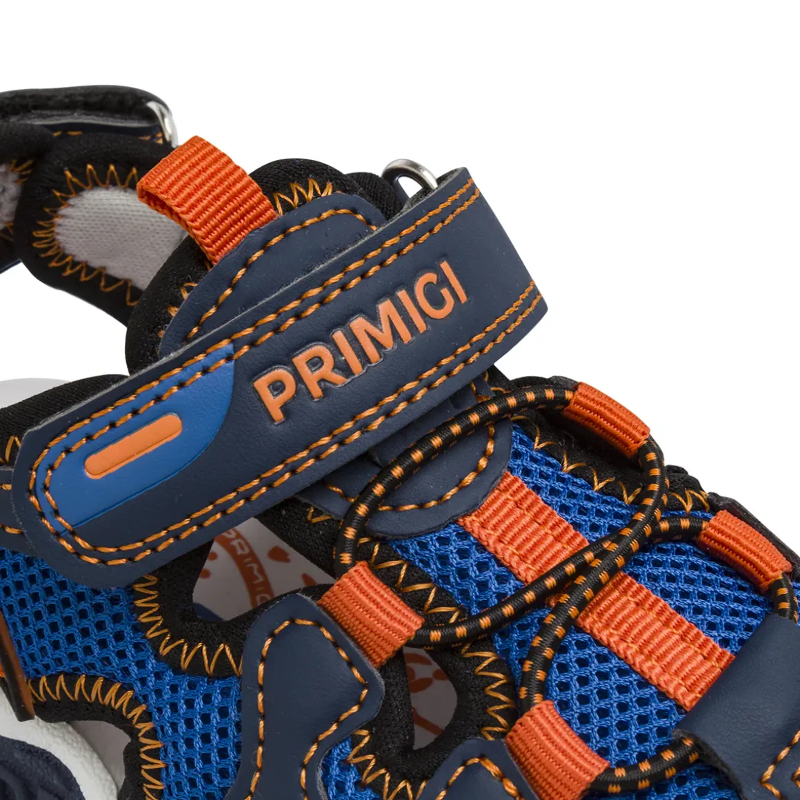 Sandali sportivi blu da Bambino con punta chiusa e strappo Primigi