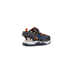 Sandali sportivi blu da Bambino con punta chiusa e strappo Primigi