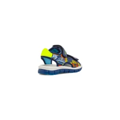 Sandali sportivi blu da Bambino con grafiche Hot Wheels Primigi