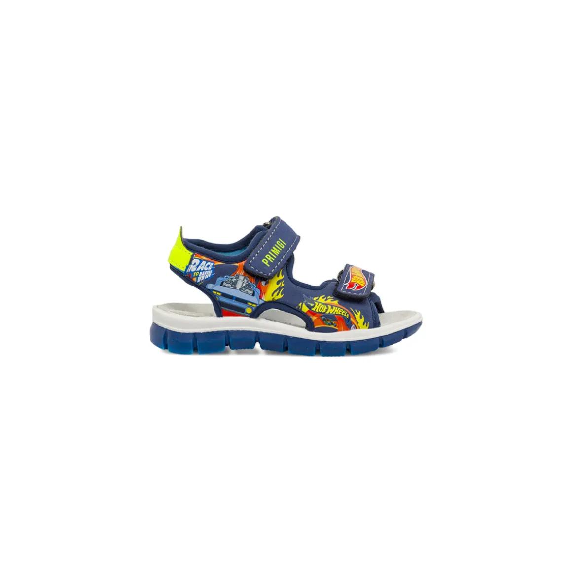 Sandali sportivi blu da Bambino con grafiche Hot Wheels Primigi