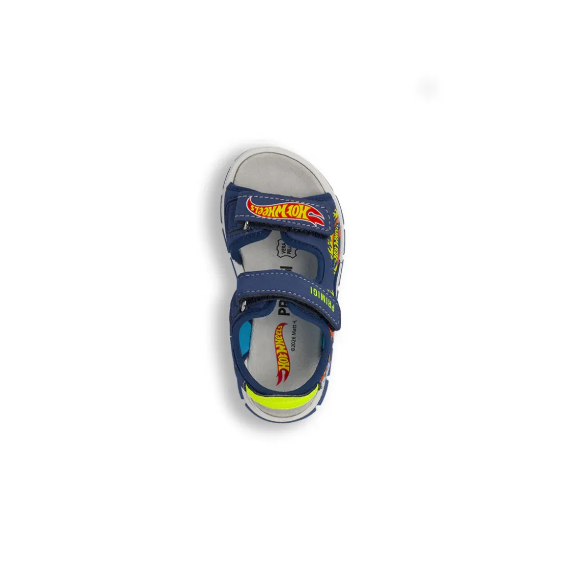 Sandali sportivi blu da Bambino con grafiche Hot Wheels Primigi