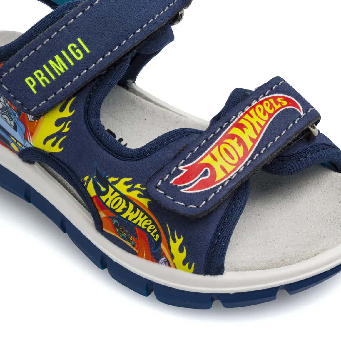 Sandali sportivi blu da Bambino con grafiche Hot Wheels Primigi