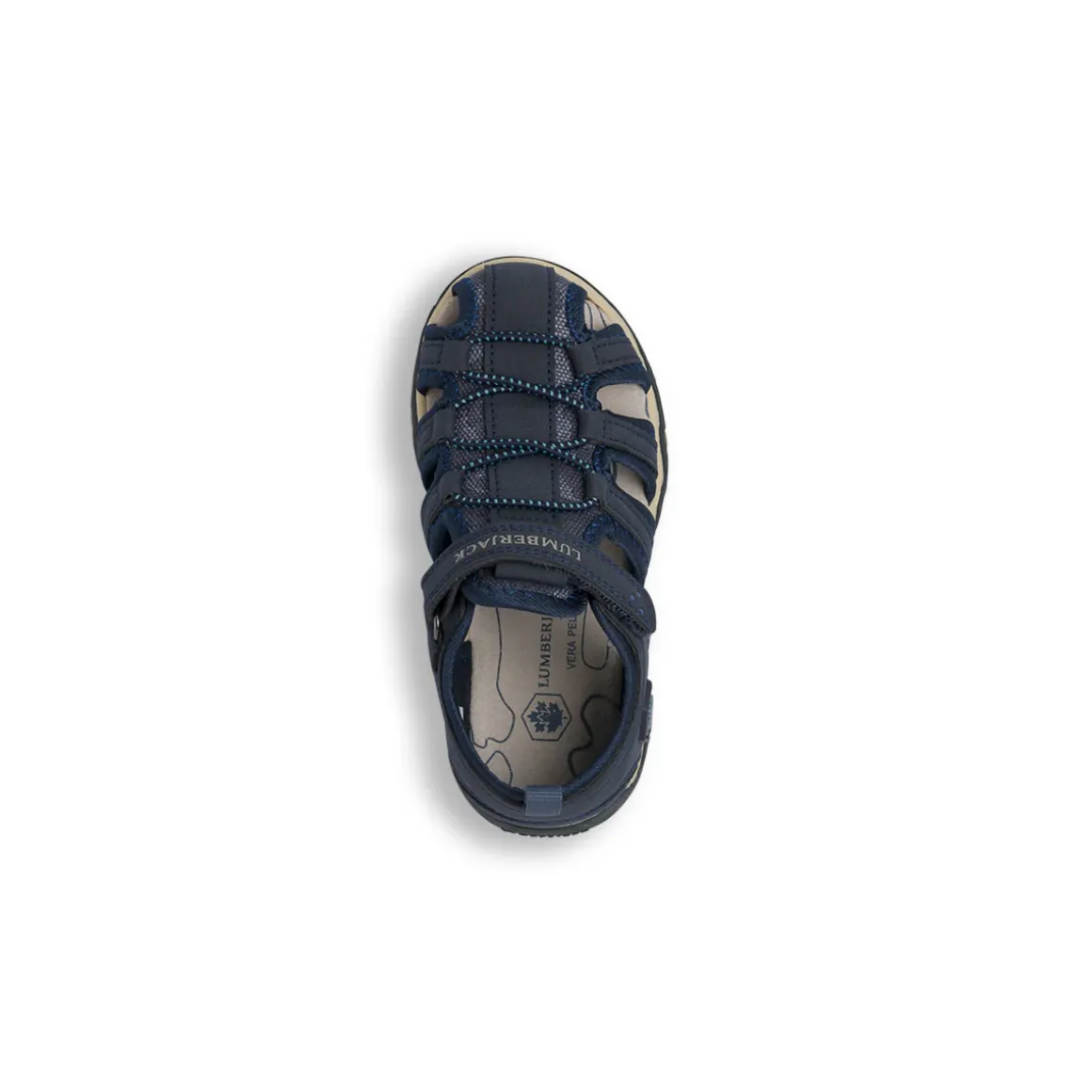 Sandali sportivi blu da Bambino con punta chiusa Lumberjack