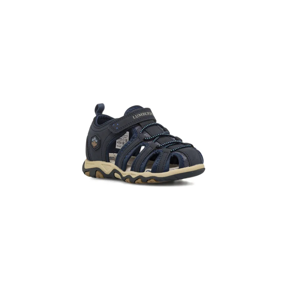 Sandali sportivi blu da Bambino con punta chiusa Lumberjack