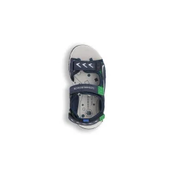 Sandali sportivi blu da Bambino con dettagli verdi Lumberjack