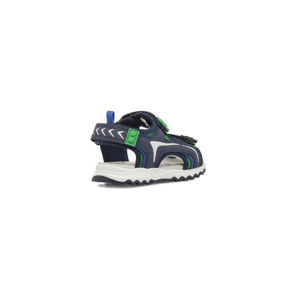 Sandali sportivi blu da Bambino con dettagli verdi Lumberjack