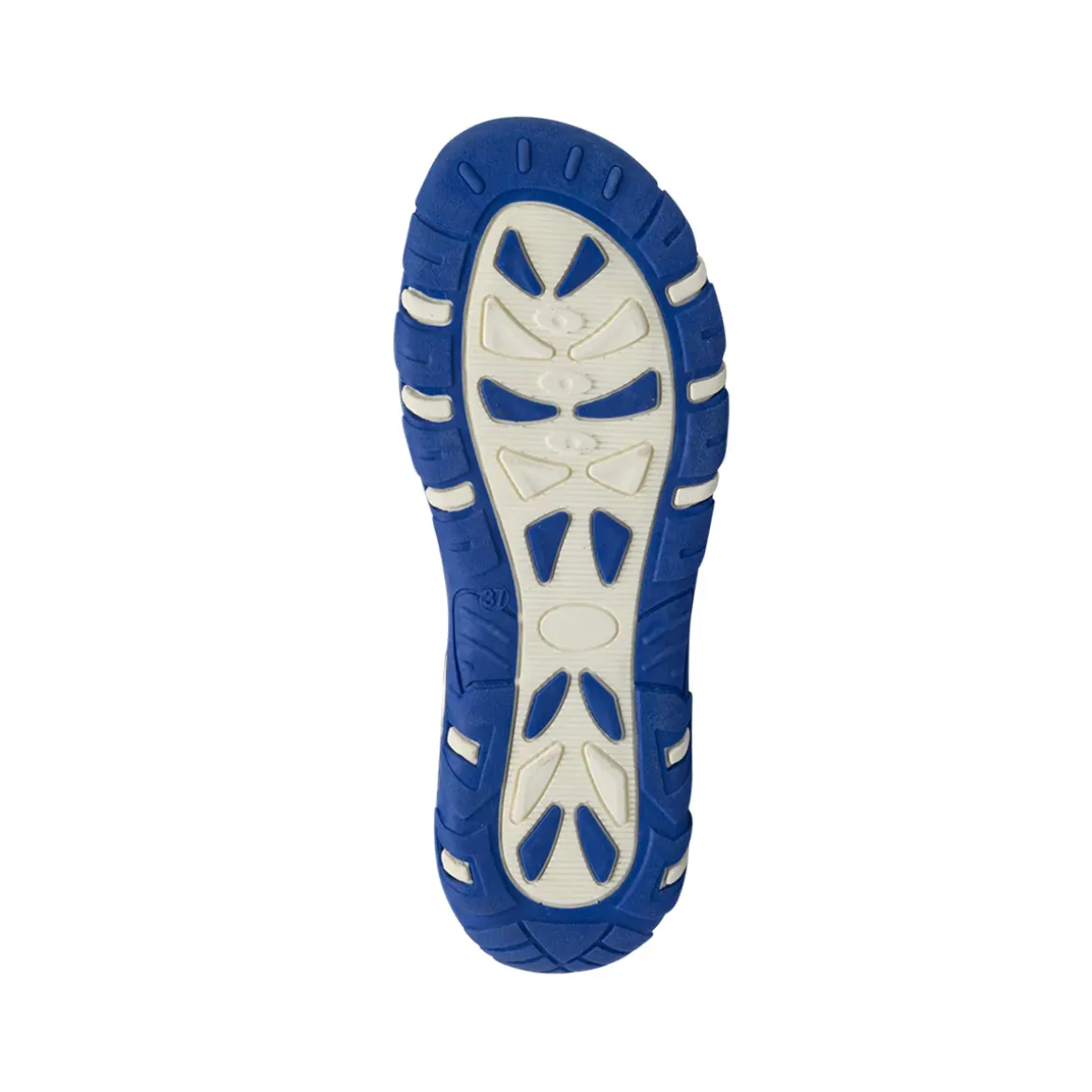 Sandali sportivi blu da Ragazzo con stampe surf e strappo Space Boy