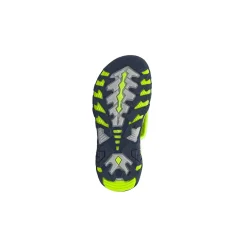 Sandali sportivi da Ragazzo blu e verde lime con logo Navigare