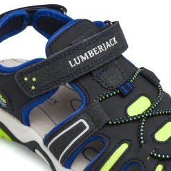 Sandali sportivi da Ragazzo blu con punta chiusa Lumberjack