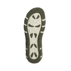Sandali sportivi da Ragazzo verdi con patch color lime Space Boy