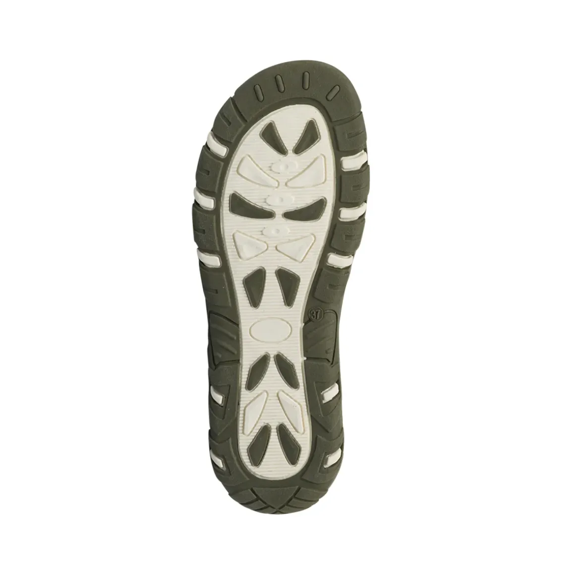 Sandali sportivi da Ragazzo verdi con patch color lime Space Boy