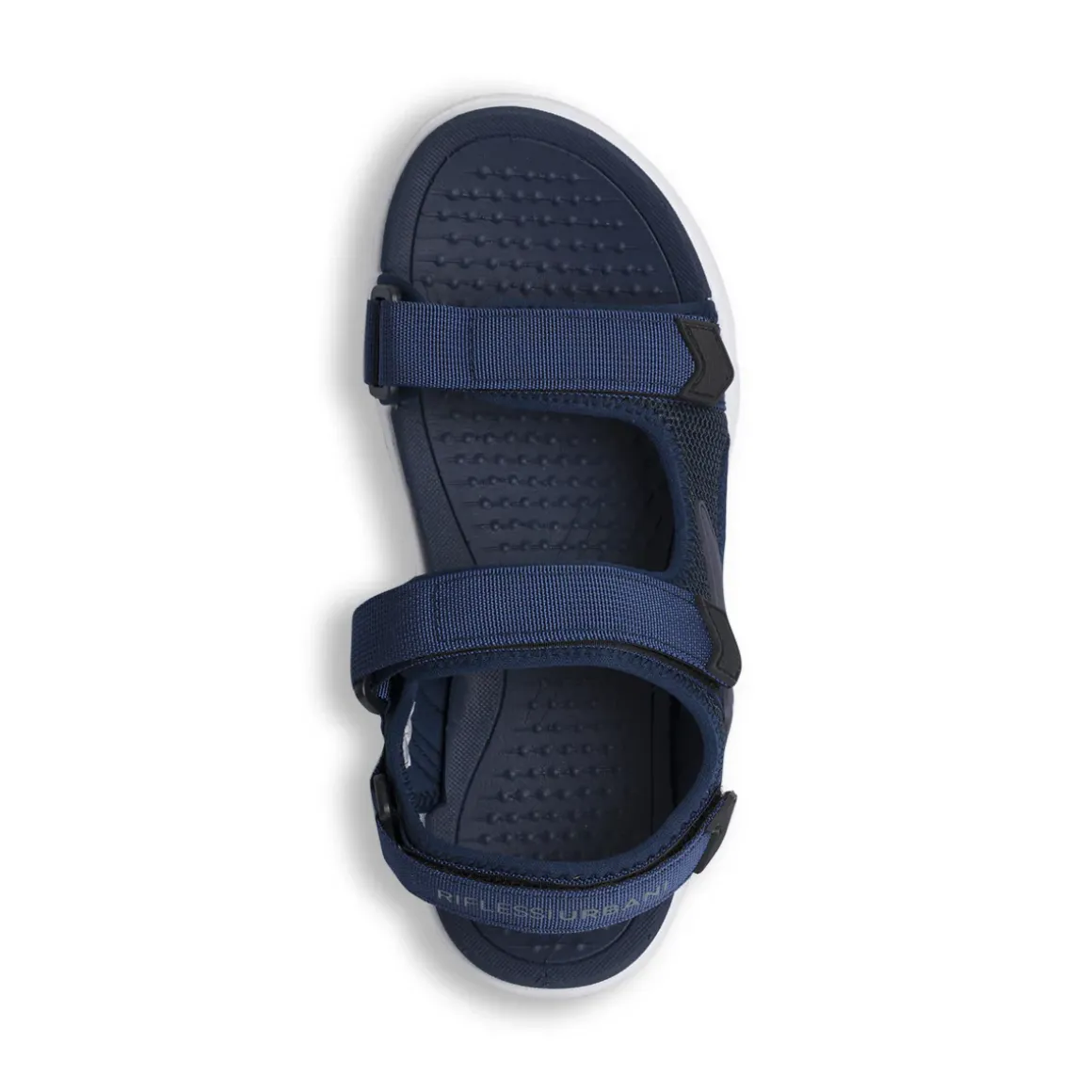 Sandali sportivi da Uomo blu con cinturini a strappo Riflessi Urbani