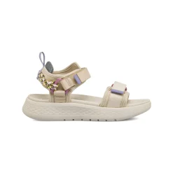 Sandali sportivi Donna beige con doppio strappo in velcro Jeep Spirit