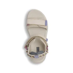 Sandali sportivi Donna beige con doppio strappo in velcro Jeep Spirit