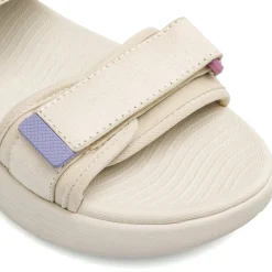 Sandali sportivi Donna beige con doppio strappo in velcro Jeep Spirit