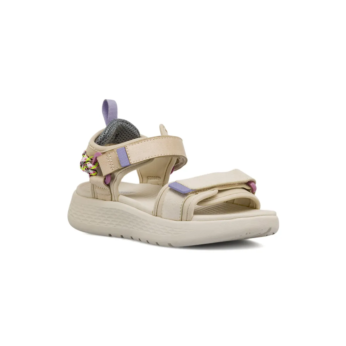 Sandali sportivi Donna beige con doppio strappo in velcro Jeep Spirit