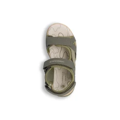 Sandali Verdi da Bambino con chiusura a strappo Lumberjack