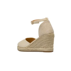 Sandali Zeppe bianchi off white da Donna in tessuto Lora Ferres