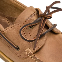 Scarpa da Barca in Pelle Marrone da Uomo Lumberjack