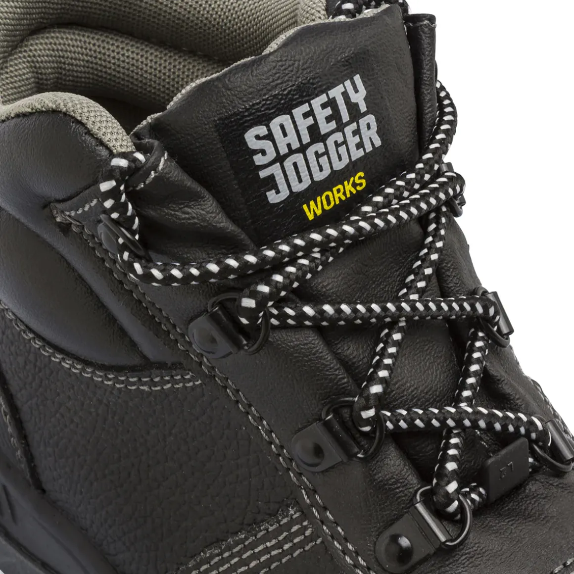 Scarpe antinfortunistiche alte da Donna nere Safety Jogger