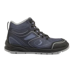 Scarpe antinfortunistiche alte nere e grigie da Uomo Safety Jogger