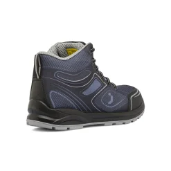 Scarpe antinfortunistiche alte nere e grigie da Uomo Safety Jogger