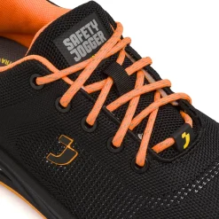 Scarpe antinfortunistiche da Uomo nere e arancioni Safety Jogger