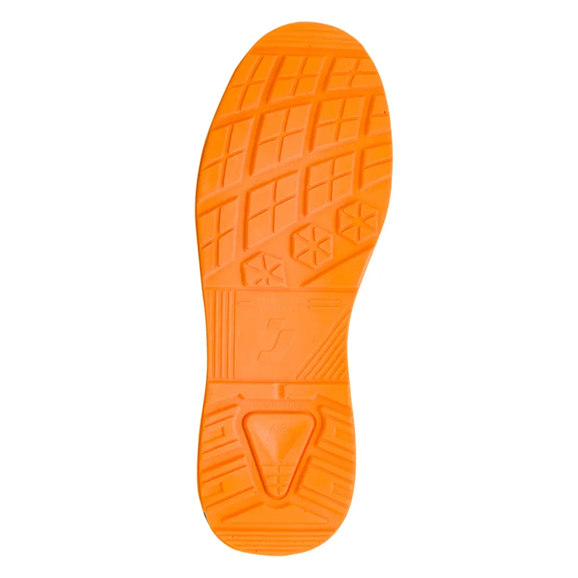 Scarpe antinfortunistiche da Uomo nere e arancioni Safety Jogger