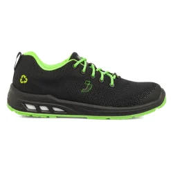 Scarpe antinfortunistiche da Uomo nere con dettagli fluo Safety Jogger