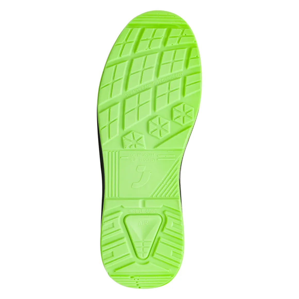 Scarpe antinfortunistiche da Uomo nere con dettagli fluo Safety Jogger
