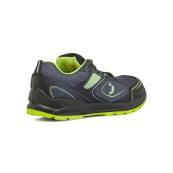 Scarpe antinfortunistiche da Uomo grigie e verdi Safety Jogger