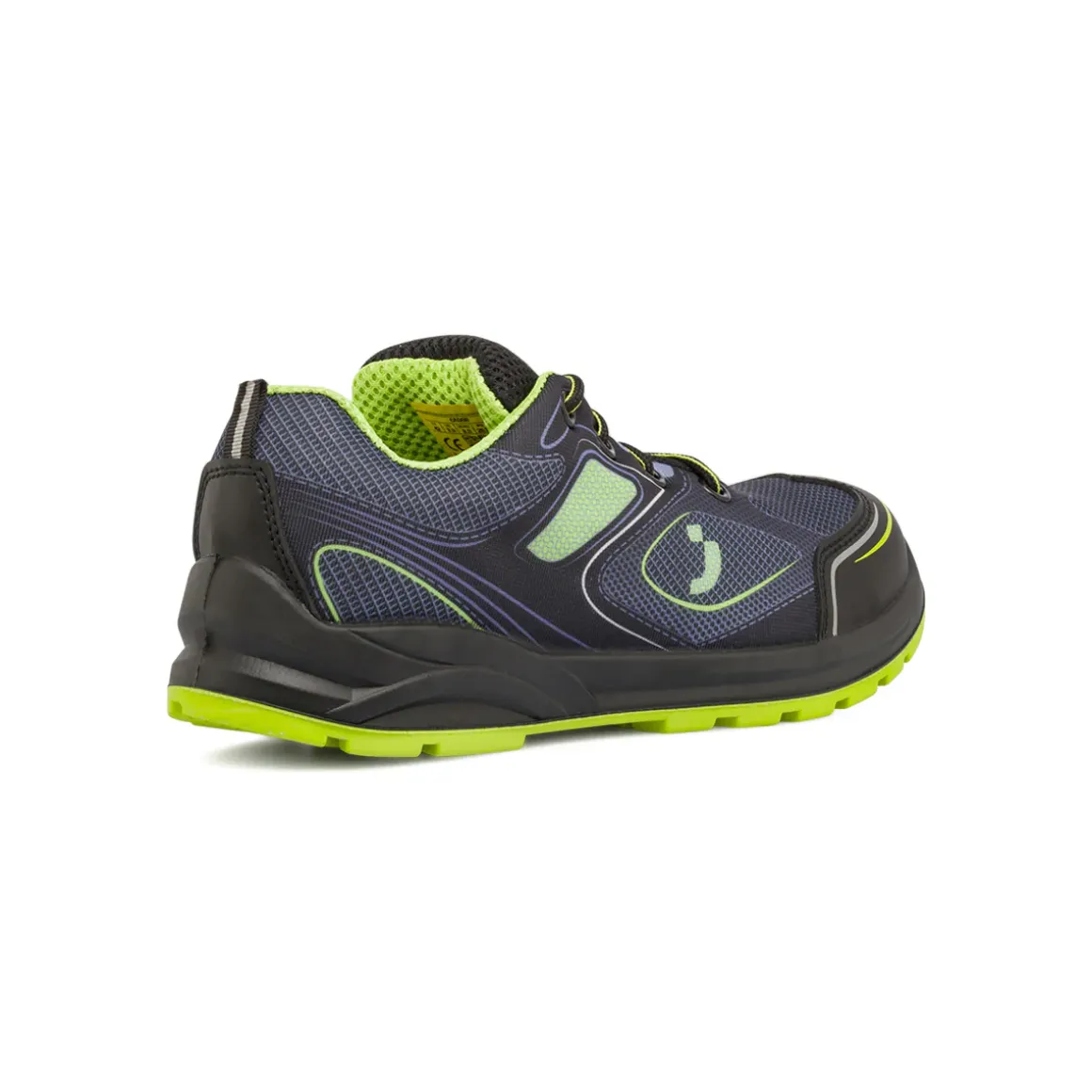 Scarpe antinfortunistiche da Uomo grigie e verdi Safety Jogger