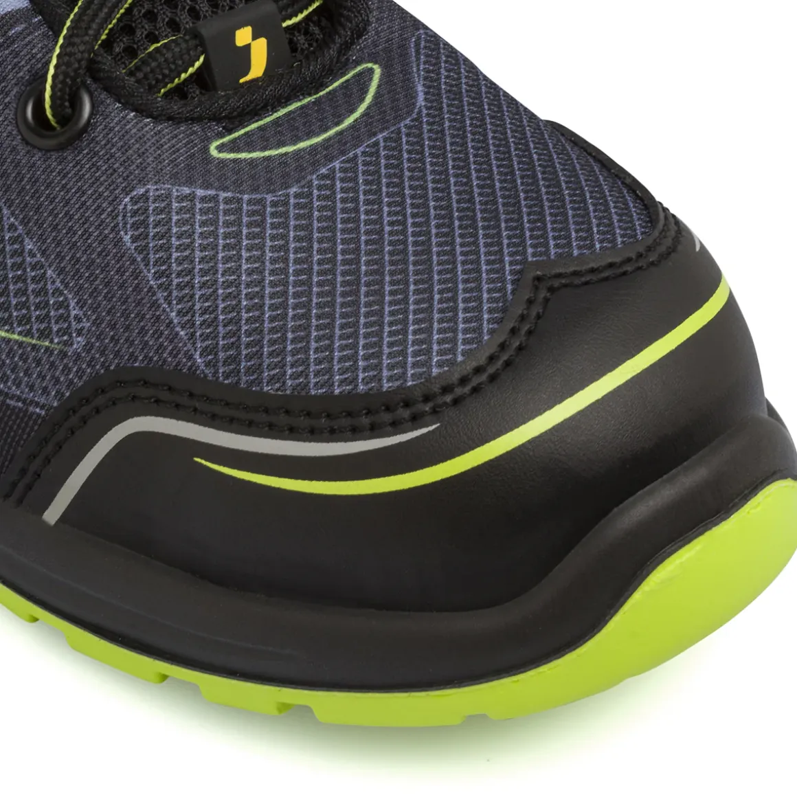 Scarpe antinfortunistiche da Uomo grigie e verdi Safety Jogger