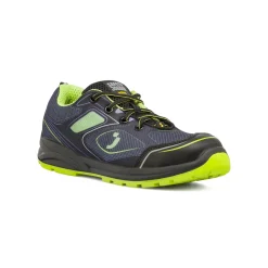 Scarpe antinfortunistiche da Uomo grigie e verdi Safety Jogger