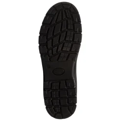 Scarpe antinfortunistiche nere da Uomo in pelle Skechers Work Trophus