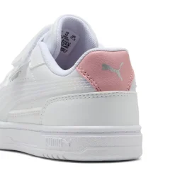 Scarpe Bambina Bianche con Dettagli Iridescenti Puma Caven III Holo