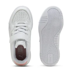 Scarpe Bambina Bianche con Dettagli Iridescenti Puma Caven III Holo
